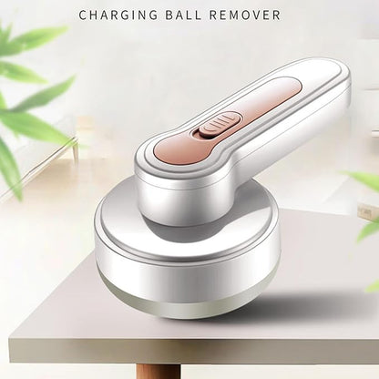 Sweater Shaver Fabric Shaver Electric Lint Remover with Ergonomic Handle Portable Rechargeable Clothes Fuzz Remover Electrostatic Brush 1 Set