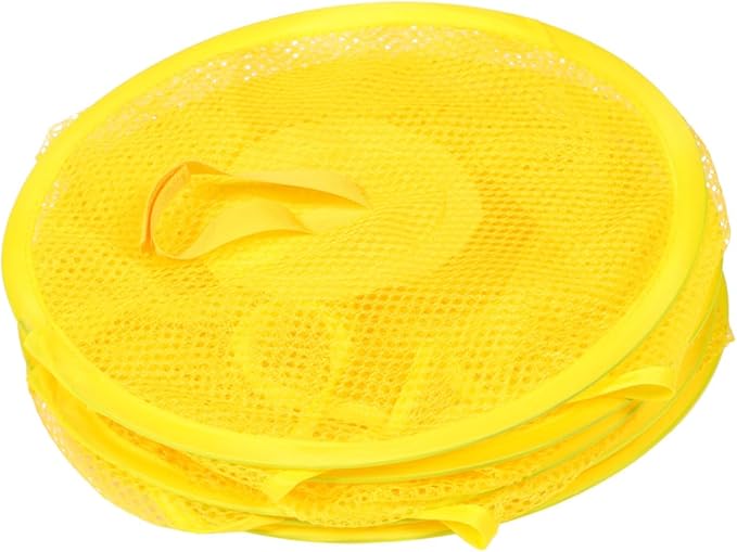 Unomor 1Pc Hanging Basket for Laundry and Storage Breathable Compartment Organizer Practical Underwear and Sock Drying Net Space Saving Design for Home Use