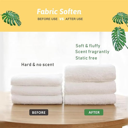 Fabric Softener Sheets, 160 Sheets Laundry Softening Strips, Fresh Scent, Perfect for Home, Dorms, Travel