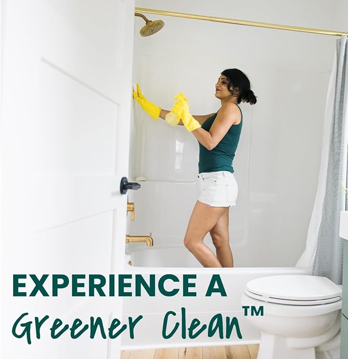 Scotch-Brite Greener Clean Non-Scratch Scrub Sponge, Sponge for Washing Dishes, Cleaning Kitchen, Superior Performance and Made with Sustainable Materials, Dishwasher Safe, 3 Scrub Sponges