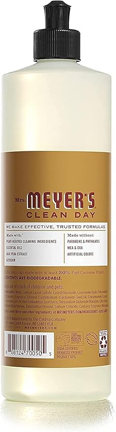 Mrs. MEYER'S Liquid Dish Soap Variety Pack, 1 Apple Cider, 1 Mum, 2 CT