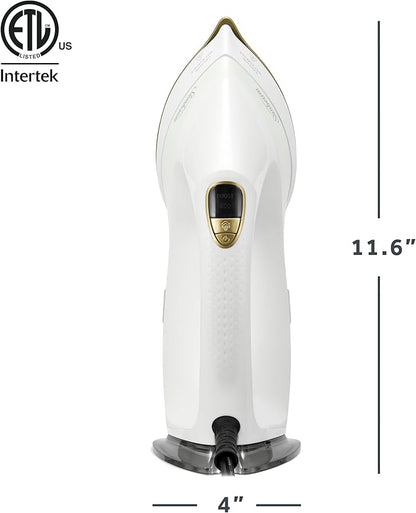 Sunbeam EliteSteam 1700W Digital Steamer & Iron – Stainless Steel Soleplate, 200ml Water Tank, Variable Steam, Quick 20s Heat-Up, 3-Year Limited Warranty – Ideal for Wrinkles & Upholstery