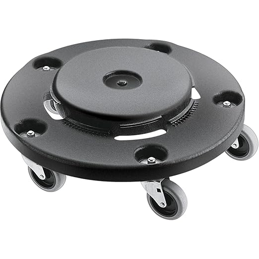 Replcament Casters for Brute Trash Bin Dolly Set of 10, 3-Inch Trash Can Dolly Replacement Wheels(375LBS-2)