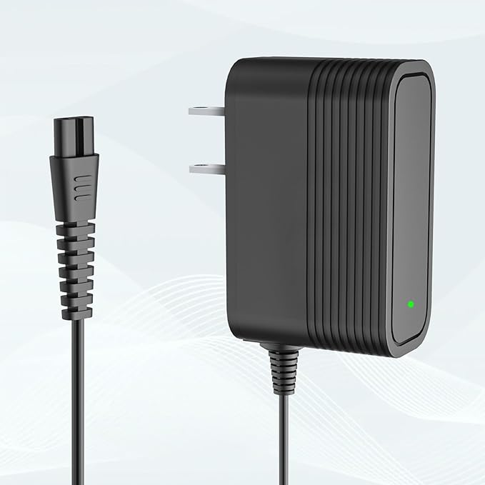 9V Charger for Electric Spin Scrubber Compatible with Homitt，LABIGO， kHelfer Electric Spin Scrubber Adapter Power Cord