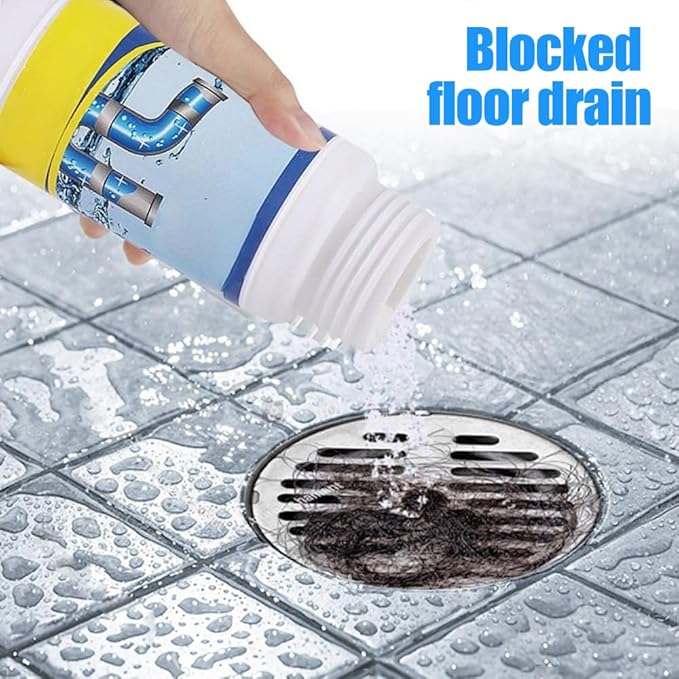 2026 New Sink Drain Cleaner, Multi-functional Powerful Pipe Unclogging Agent, Sink and Drains Cleaner Foam Cleaner for Kitchen Toilet and Pipes Cleaning Tool (3Set)