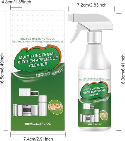 Multi-Purpose Enzyme Foam Cleaner, Versatile – Kitchen & Home, Bathroom Descaler Foam Cleaner Spray (3PCS)