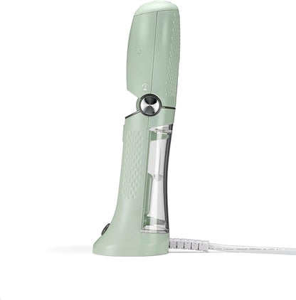 Conair Handheld Garment Steamer for Clothes - Power Steam: Small Size,Big Power - Great for Home,Office,or Travel with Dual Voltage-for Worldwide Use,Mint Green,(Pack of 2)