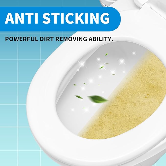 MAMADOU 100ml Smart Toilet Foaming Agent Splash Proof Foam Shield Cleaner Liquid Deodorizing Stain-Resistant Special Cleaning Toilet Bowl For Fresh Bathroom