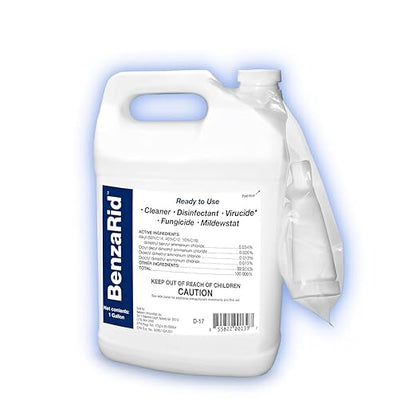 Hospital Disinfectant Sanitizer & Virucide | Kills 99.99% of COVID-19, Avian Flu H1N1,H1N2, H5N1, SARS, Bloodborne Pathogens, Staph, Bacteria & Mold | EPA Reg. | Child & Pet Safe 1 Gal