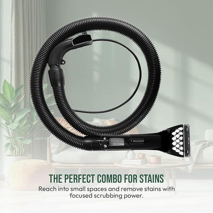(Upgraded 2025) Flexible Replacement Hose with 3" Tough Stain Brush & Self-Cleaning Tool for Bissell Little Green & SpotClean Carpet Vacuum Cleaners, Fits Models 2694, 2513, 5207, 4720M Series & More