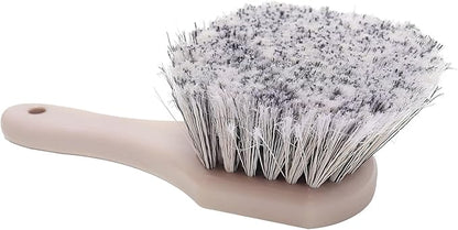 Mr. Detroit - Wheel & Body Brush, Soft Durable Bristles Scratch-Free Ergonomic Cleaning Brush for Cars, Trucks, SUVs, Boats, Carpets, Mats