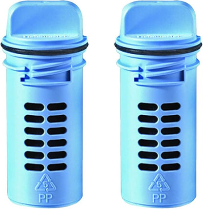 Fluidmaster 8102P8 Flush 'n Sparkle Automatic Toilet Bowl Cleaning System Refills, Blue 2-Pack, Upgraded Version
