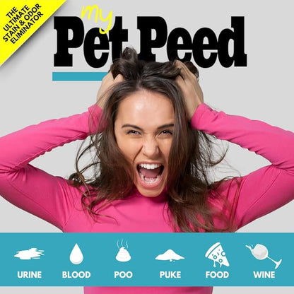 My Pet Peed - Pet Stain & Odor Remover (One Gallon Refill)