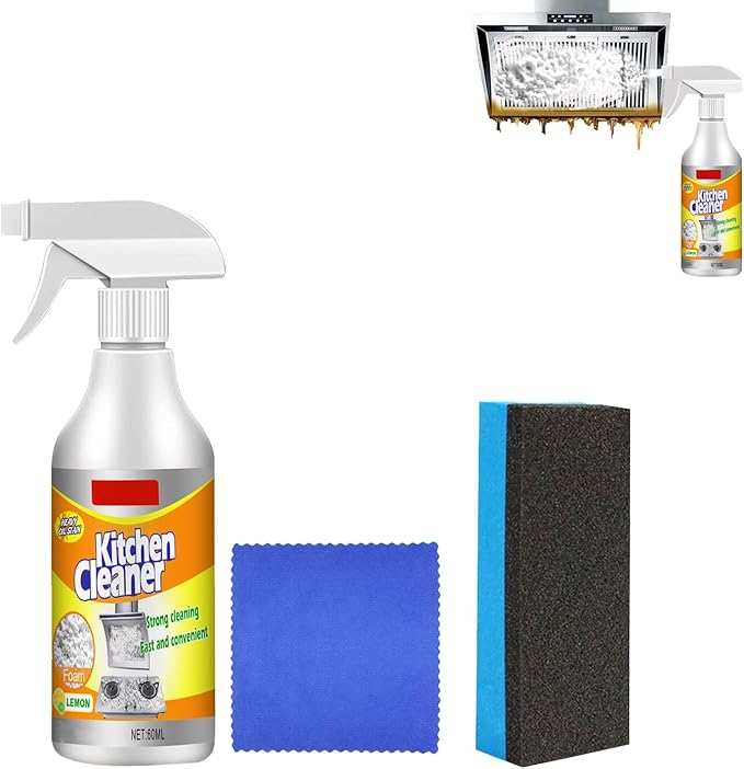 NOZEM Clean Sweep Kitchen Cleaner, All-Purpose Kitchen Pots and Pan Cleaner, Powerful Kitchen All-Purpose Cleaner, Kitchen Cleaner Spray (1)