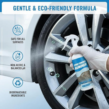 2026 New Multi-functional Quick-acting Rust Removal Spray, Fast-acting Spray to Remove Iron, Portable Car Rust Removal for Metal, Tools, Cars, Chains (1PC)