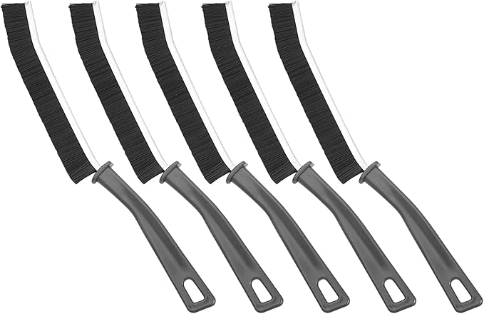 Cleaning Brush 5Pcs Hard Bristle Crevice Cleaning Brush Multifunctional Gap Cleaning Scrub Brush for Household Use, Home, Kitchen, Bathroom, Window, Vehicle, Faucets, Toilet, Grout