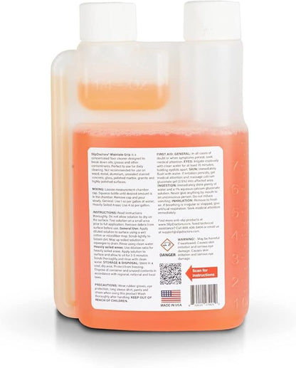 Maintain Grip - Non-Slip Concentrated Floor Cleaner for Tiles, Concrete and Natural Stone