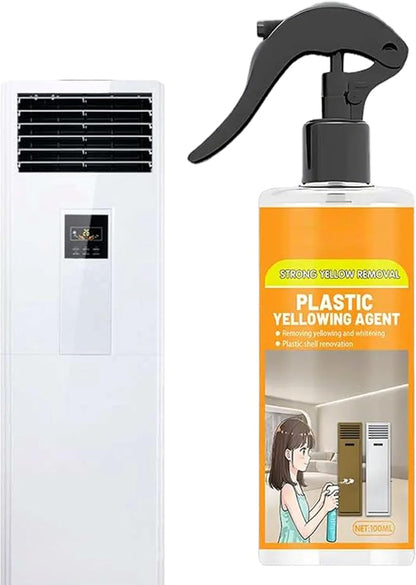 Fridge Cleaner – Yellowing Remover Foam Spray, Appliance Cleaner for Kitchen, Surfaces with Heavy-Duty Degreasing Action, Perfect for Stainless Steel, Oven, Sink, Shower Door, 120 ML
