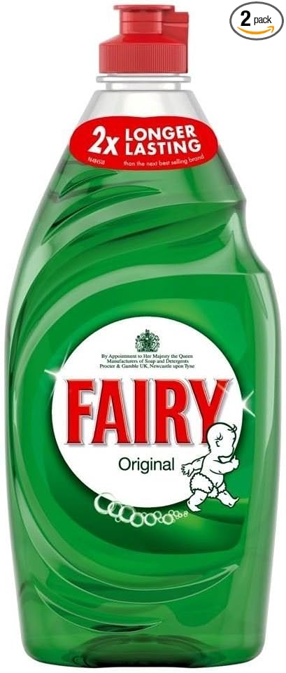 Fairy Original Washing Up Liquid (320ml) - Pack of 2