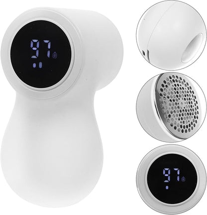 MAGICLULU Fabric Shaver Electric Lint Remover for Clothes and Sweaters Portable Fuzz Remover with USB Rechargeable Battery for Household Laundry and Travel Use