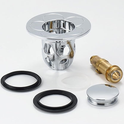 Detachable Bathtub Drain Plug Bathroom Sink Drains Plug Push-Type Bounce Drain Filter Bounce