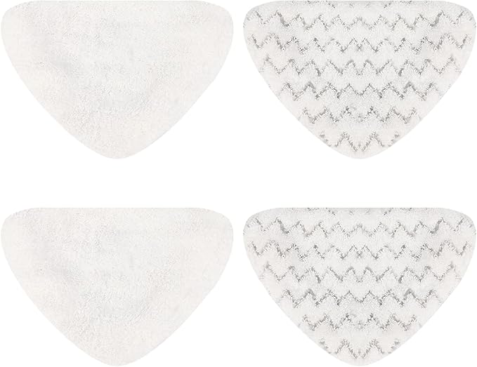 4 Pack Replacement Pads for Bissell PowerEdge and PowerForce Lift-Off Steam Mop 2078, 2165, 20781 Series, Bissel Poweredge Liftoff Pads