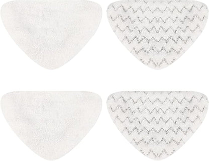 4 Pack Replacement Pads for Bissell PowerEdge and PowerForce Lift-Off Steam Mop 2078, 2165, 20781 Series, Bissel Poweredge Liftoff Pads