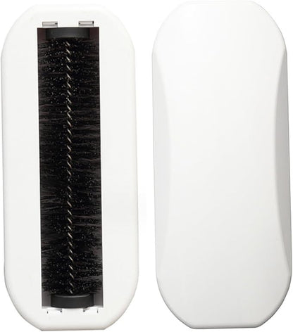 Crumb Sweeper Carpet Brush Carpet Sweeper 2PCS Handheld Rolling Ergonomic Pp Bristle Nutshell Crumb Brush Abs Cleaning Crumber for Table Bed Sofa Carpet