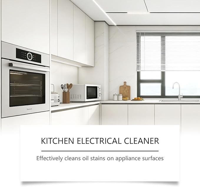Electrolyzed Ion Kitchen Cleaner Spray, Multi-purpose Household and Kitchen Cleaning Spray, 300ml Multi Purpose Cleaner for Hold, Oven, Stove, Range Hood, Easy Cleaning Household Items (1, 300ml)