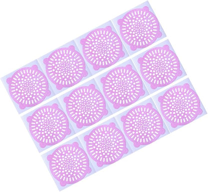 Bathroom Sink Drain Filter 30pcs Disposable Hair Filter Non-Woven Fabric Block Easy to Install and Clean
