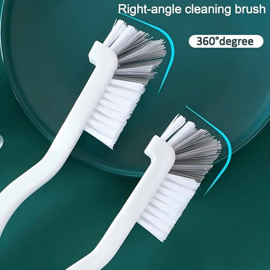Kitchen Scrub Brush Edge Corner Cleaning Brush Hard Bristle Cleaning Supplies for Kitchen, Bathroom, Corner, Grout, Sink, Cup, Teapot, Bottle, Blender