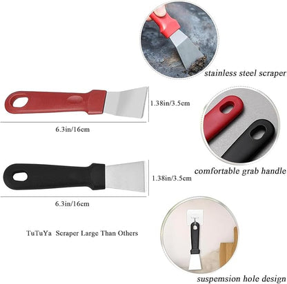 TuTuYa 11PCS Crevice Cleaning Brush Set, Hard Bristle Gap Cleaning Kit for Groove, Window, Tiles, Corner, Faucet, Bathroom, Kitchen, Stove, Pot