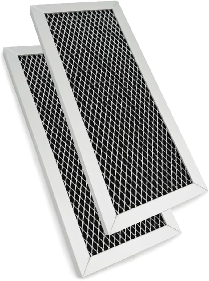 2Pcs Microwave Oven Charcoal Filter Compatible with Samsung ME19R7041FS ME19R7041FS/AA ME19R7041FT ME19R7041FT/AA ME19R7041FB ME19R7041FB/AA