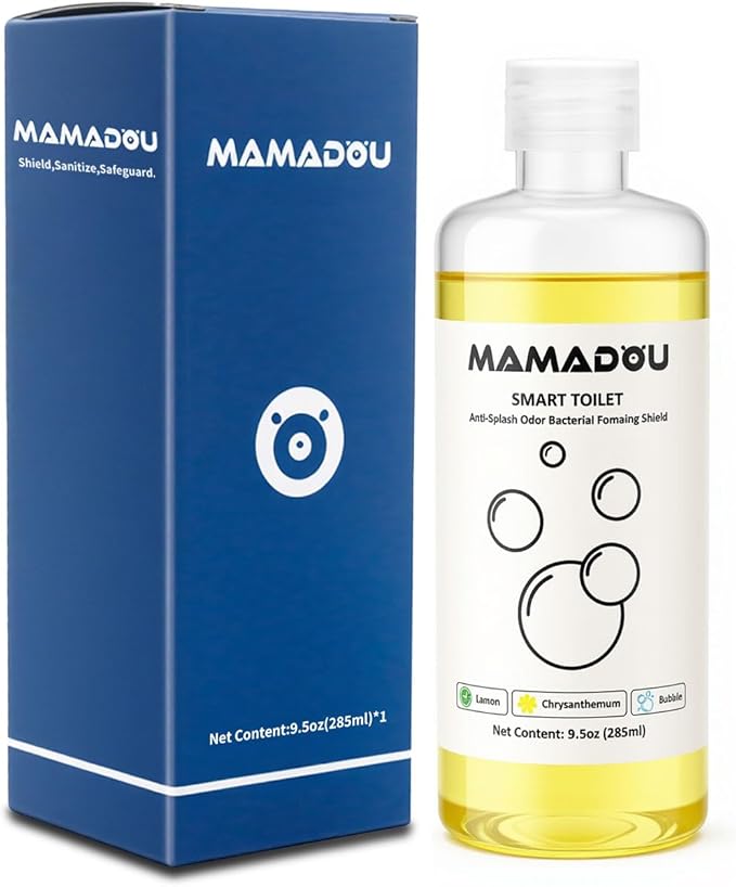 MAMADOU 285ml Smart Toilet Foaming Agent Splash Proof Special Foam Toilet Bowl Cleaner Shield Cleaning Liquid Stain-Resistant For Fresh Bathroom Chrysanthemum