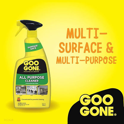 Goo Gone All-Purpose Cleaner - 32 Ounce - Removes Dirt, Grease, Grime, Multi Surface, Multi Purpose, De-Greaser, Cleaning Spray