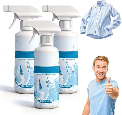 Cleanse Natural Clothing Emulsifier, 2026 New Upgrade Non Ionic Emulsifier Clothing Cleaner, Powerful Spot Stain Remover Laundry Spray, No Damage Fabric Conditioner Restore Faded Color (3pcs)
