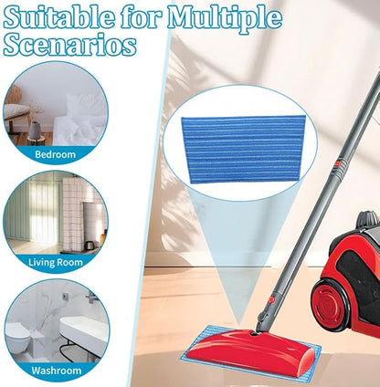 3 Pack Mop Pads Compatible with HAAN Steam Cleaning mop Reusable Microfiber Pads Replacement for HAAN FS, SI and MS Series Steamers Microfiber Mop Washable Mop Refill for Floor Cleaning