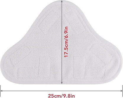 Sgizoku Microfiber Steam Mop Pad Replacement Compatible with H2O H20 Mop X5 Steam Steam Cleaners Washable & Reusable - 4 Pack