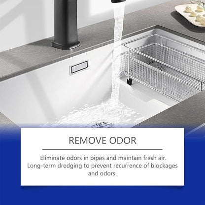 2026 Upgrade Drain Clog Remover, Pipeline Dredging Agent, Powerful Quick Cleaning Drain Toilet Cleaner Tool, Unclog Toilet Clog And Kitchen Sink Pipe Unblocker Powder