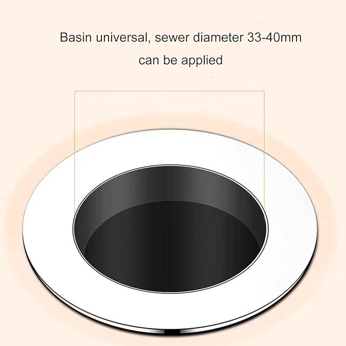 PANGBOER Detachable Bathtubs Drain Stopper Bathroom Shower Sink Drain Plug Push-type Bounce Cores Drain Filter Bounce Cores