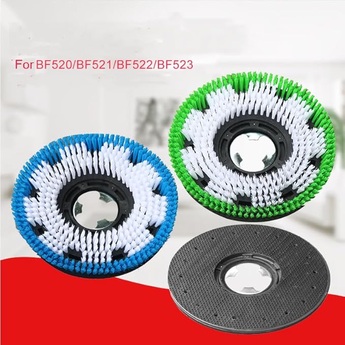 17 Inch Carpet Scrubber Brush BF522/BF521/523 Needle Holder Wire Brush Scrubber Accessories Carpet Cleaning Brush Multi-Function Needle Holder Brush(B Dial)