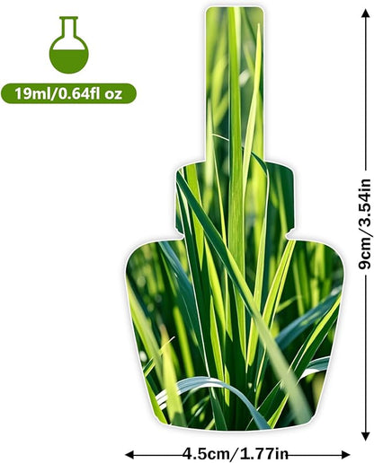 Citronella Plug in Air Freshener Refills, Lemongrass Fragrance, Scented and Essential Oils for Home and Bathroom, Indoor Outdoor, 3 Count, Compatible with Air Wick, Compatible with Glade