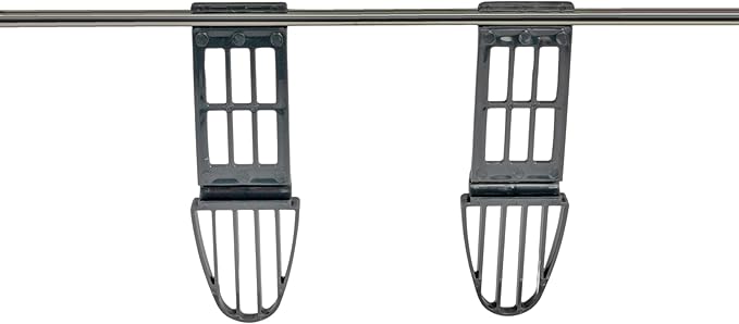 Household Essentials Multi Tier Stainless Steel Laundry Drying Rack with T Bar and Two Side Wings, Silver