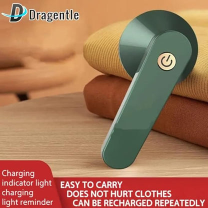 Electric Lint Remover Rechargeable - Temperamenty Electric Lint Remover Rechargeable for Clothes, Vigorshaver 2.0 - Electric Lint Remover & Fabric Shaver (Green)