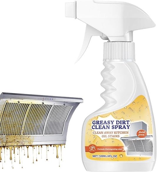 Spray Foam Cleaner – Powerful Kitchen Foam Cleaning Spray Degreaser | Stain Remover for Oven, Cabinet, Stove, Pots, Microwave, Glass, Doors, Hood, Sink, Appliances, Bathroom, Household Surfaces
