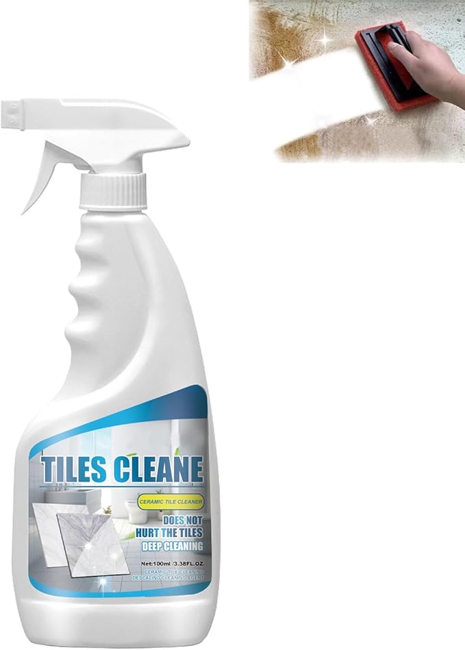 ADEK Tile Grout Cleaner Sprayer - Granite Cleaner Polish and Protect 3 in 1, Marble Stone Cleaner Polishes, Heavy Duty Spray Cleaning Solution, Stone Tile and Laminate Cleaner (1)