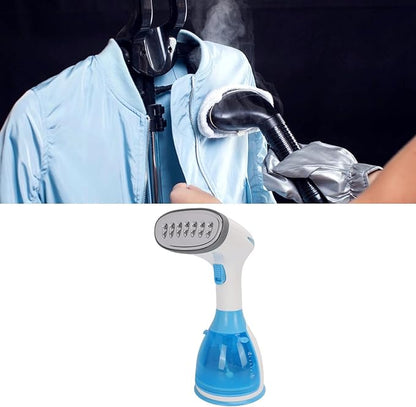 Asixxsix Steamer for Clothes, 1100W 280ml 15 Minutes Continuous Steaming, Handheld Steamer for Garment Offers Wet Dry Ironing, Portable Steaming Machine Garment for Home Travel (US Plug)