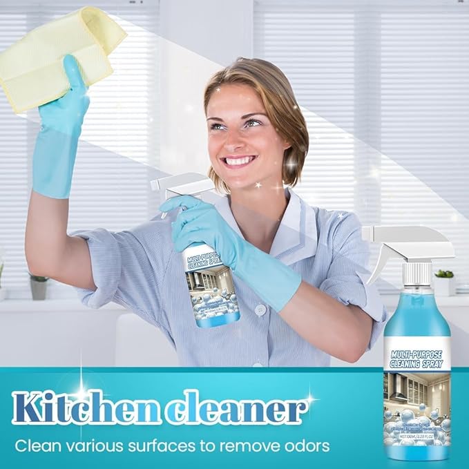 2PC Spray Splash Cleaner, 2026 New Multi-Purpose Handheld Degreaser, Upgraded Foam spray for Ovens, Easy to Use Grime Remover for Household Cleaning, Convenient Handheld Cleaner for Home Family