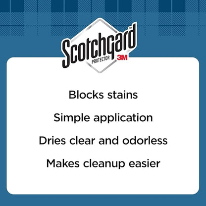 Scotchgard Rug & Carpet Protector, Carpet & Rug Protector Blocks Stains During Spring and Summer Gatherings, Fabric Protector Makes Cleanup of Stains from Muddy Footprints Easier, 14 oz(Pack of 6)