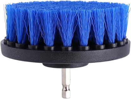 Drill Brush, Power Grout Brush Tile Floors Cleaning Drill Scrubber Brush Electric Drill Attachments Bathroom Cleaning Tools for Home Outddoor(4 Inch)